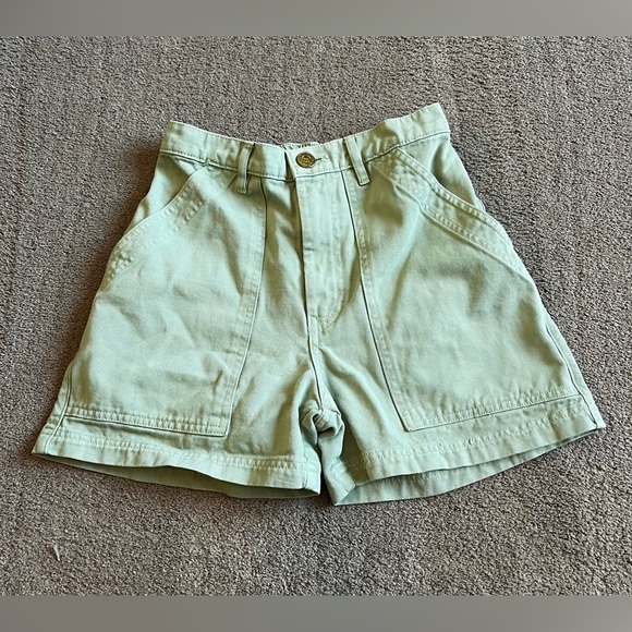 Big Bud Press Pants - Big Bud Press Work Pants Women’s size XS Olive Green Shorts